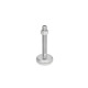 Ganter Pieds de machine, Inox, avec sous-couche en caoutchouc GN 31-100-M16-100-B2-UK