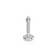 Ganter Pieds de machine, Inox, avec sous-couche en caoutchouc GN 31-100-M16-100-C4-VK