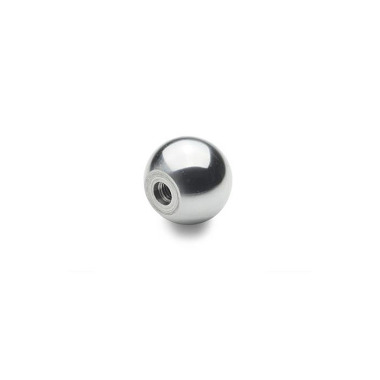 Ganter Boules en inox, aluminium  DIN 319-ST-32-M8-C