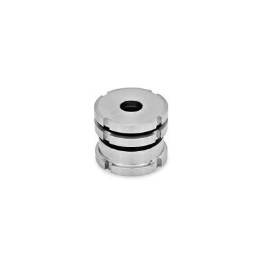 Ganter Vérins de précision en inox, version courte GN 350.1-32-9-AK-NI