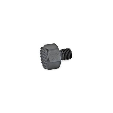 Ganter Supports de positionnement avec filetage mâle GN 409.1-15-M10-R