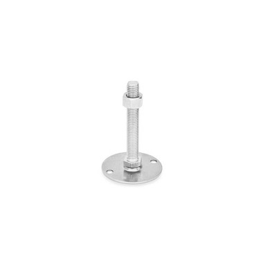 Ganter Pieds de machine, inox GN 41-40-M10-60-B0-SK