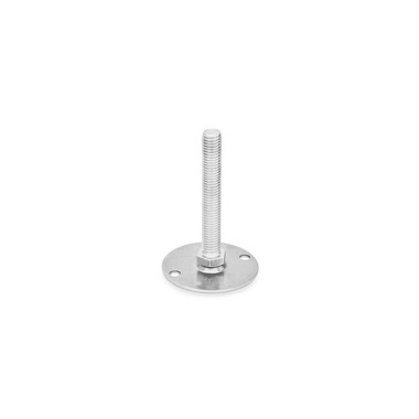 Ganter Pieds de machine, inox GN 41-40-M12-100-B0-S