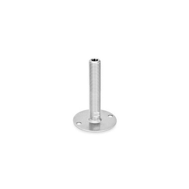 Ganter Pieds de machine, inox GN 41-50-M16-75-B0-U