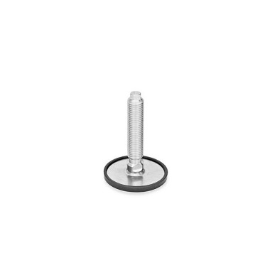 Ganter Pieds de machine, inox GN 41-60-M16-125-D1-V