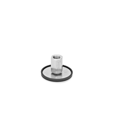 Ganter Pieds de machine, inox GN 41-80-M10-29-D1-X