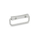 Ganter Poignées rabattables, inox GN 425.9-120-NI-B-4-GS