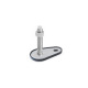 Ganter Pieds de machine, inox, avec patte de fixation en forme de goutte GN 43-60-M16-150-D1-VK