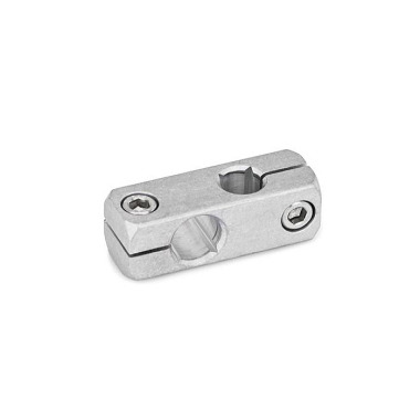 Ganter Noix de serrage orthogonales, aluminium GN 474-B8-B8-MT