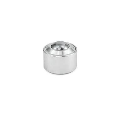 Ganter Billes porteuses, acier, sans collier GN 509.4-12-SBL