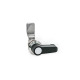 Ganter Loquets, inox, avec logement allongé, manipulation par éléments d’actionnement GN 515-NI-HG-30-22-BL