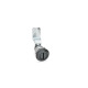 Ganter Loquet à compression, zinc moulé sous pression/acier GN 516-SCH-17