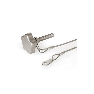 Ganter Boutons étoile en inox imperdables + goujon fileté GN 5334.13-50-M10-40-H