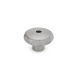 Ganter Boutons étoile en inox, matériau n° AISI 316L (A4) GN 5335.4-60-M12-D