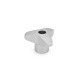 Ganter Boutons à trois lobes, inox AISI 303 GN 5345-25-M5-D