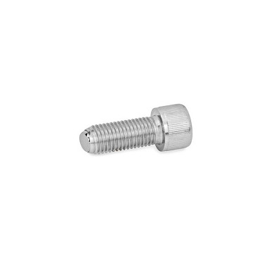 Ganter Vis à bille orientable, inox GN 606-M10-30-VN