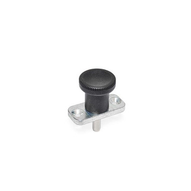 Ganter Doigts d’indexage avec position de repos, doigt en inox GN 608.6-6-14