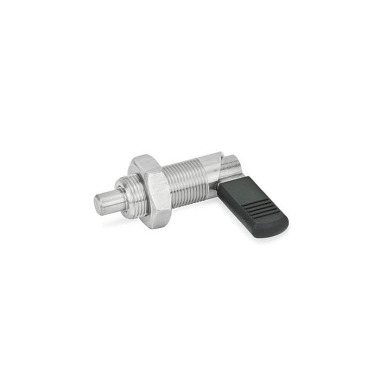 Ganter Doigts d’indexage à came, inox GN 612-10-M16-BK-NI