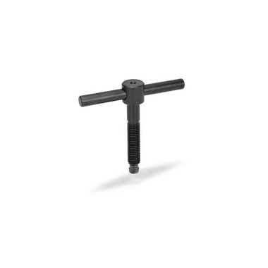 Ganter Vis à broche à barre fixe  DIN 6304-M16-110-E