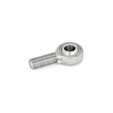 Ganter Embouts à rotule avec boulon fileté, inox GN 648.6-10-M10L-NH