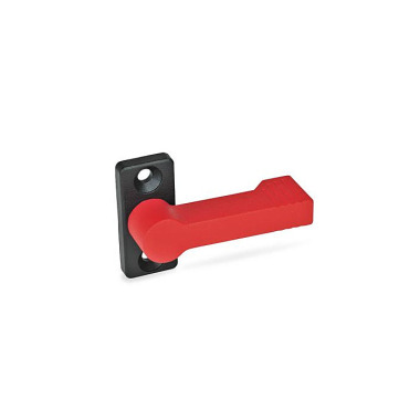 Ganter Cames de verrouillage avec 4 positions d’indexage, zinc moulé sous pression GN 702-17-40-A-RS