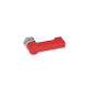 Ganter Cames de verrouillage avec 4 positions d’indexage, zinc moulé sous pression GN 702-17-40-C-RS