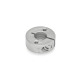 Ganter Bagues d’arrêt fendues simples, inox, avec trous de bride GN 7062.2-30-B12-NI-C