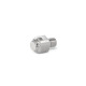 Ganter Vis de pression en inox avec goujon fileté GN 709.15-13-M6-BR