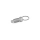 Ganter Doigts d’indexage en inox, avec anneau de levage/boucle de fil, sans position de repos GN 717-10-M16X1,5-A-NI