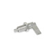 Ganter Doigts d’indexage à came en inox, sans fonction de blocage GN 721.5-6-M12X1,5-LAK