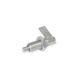 Ganter Doigts d’indexage à came en inox, avec fonction de blocage GN 721.6-10-M20X1,5-RAK