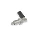 Ganter Doigts d’indexage à came en inox, avec fonction de blocage GN 721.6-10-M20X1,5-RBK