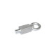 Ganter Doigts d’indexage, inox, à souder, sans position de repos GN 722.4-10-20-A-A4