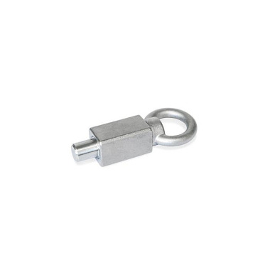 Ganter Doigts d’indexage, inox, à souder, sans position de repos GN 722.4-14-20-A-A4