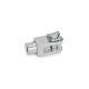 Ganter Chapes de tringlerie avec arbre rotatif GN 751.1-10-20-M10-SL