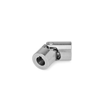 Ganter Joints de cardan avec roulement à friction, inox  DIN 808-22-K10-48-EG-NI