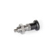 Ganter Doigts d’indexage en inox, AISI 316 (A4), sans position de repos GN 818-10-12-BK-A4