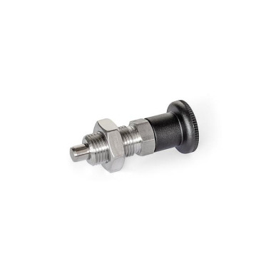 Ganter Doigts d’indexage en inox, AISI 316 (A4), sans position de repos GN 818-6-9-BK-A4