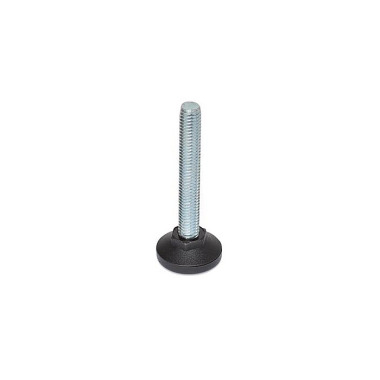 Ganter Pieds de machine, vis en acier GN 839-25-M6-64