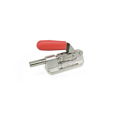 Ganter Sauterelles à tige coulissante, Inox, pour un serrage push-pull GN 842-70-AS-NI