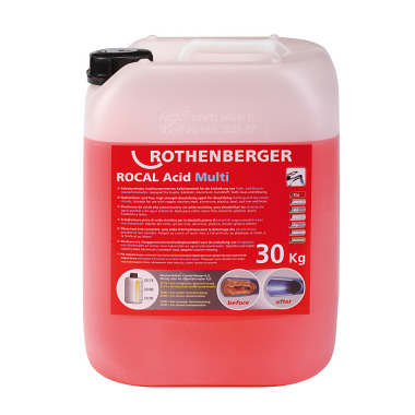 Rothenberger Détartrant chimique ROCAL Acid Multi, 30 kg 1500000117