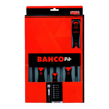 BAHCO Jeu de tournevis, BahcoFit, 7 pièces, PZ + Torx B219.007