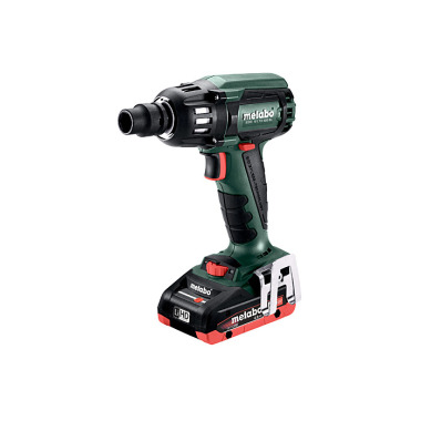 Metabo Akku-Schlagschrauber SSW 18 LTX 400 BL (602205800) metaBOX 145 18V 2x4Ah LiHD + ASC 55