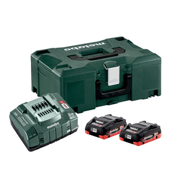 Metabo Basis-Set 2 x LiHD 4.0 Ah + metaBOX 145 (685130000)