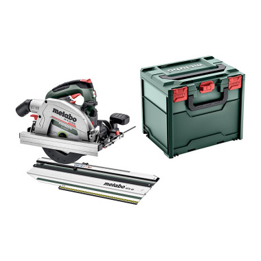 Metabo Set Akku-Handkreissäge KS 18 LTX 66 BL (691194000) mit Kappschiene KFS 44 metaBOX 340