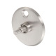 Woelm HELM Fissaggio a parete acciaio inox binario in acciaio inox, set di 5 pezzi senza materiale di fissaggio 0890100-05