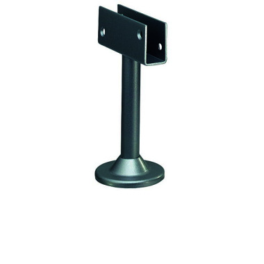 Woelm KWS 4017 Supporto per parete divisoria 100 mm di altezza, 16 mm U-supporto 401703