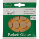 Parkettgleiter Premium 22mm Filz natur rd.selbstkl. 540022