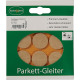 Parkettgleiter Premium 25mm Filz natur rd.selbstkl. 540025