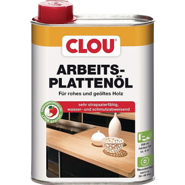 Arbeitsplattenöl farblos 250 ml Dose CLOU 30763.00000.000250